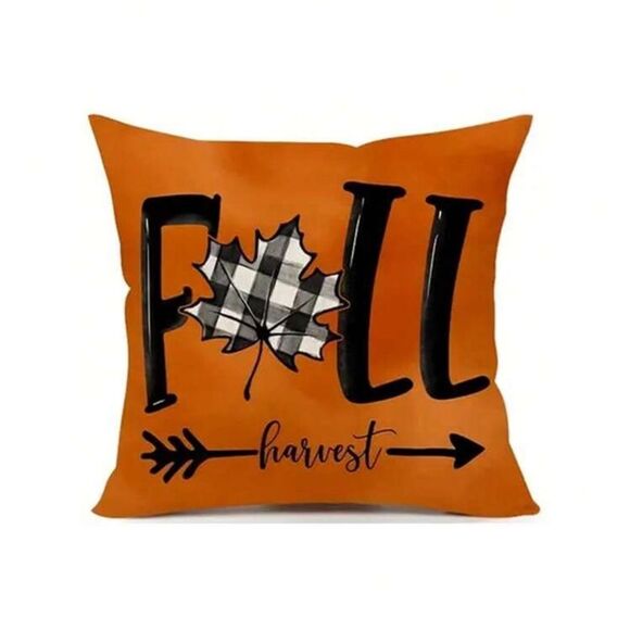 Fall Decor Harvest Throw Pillow Covers - Picture 8 of 11